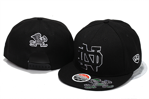 NCAA Notre Dame Z Snapback Hat #03